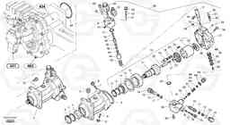 100152 Variable displacement motor 2 L40B S/N 1911500 - S/N 1921500 -, Volvo Construction Equipment