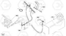 69527 Hand inching control L40B S/N 1911500 - S/N 1921500 -, Volvo Construction Equipment