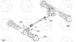 2294 Cardan shaft L40B S/N 1911500 - S/N 1921500 -, Volvo Construction Equipment