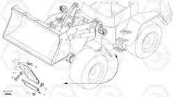 2362 Stop block for wheel L40B S/N 1911500 - S/N 1921500 -, Volvo Construction Equipment
