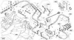 57405 Hydraulic function - Nr. 4 L40B S/N 1911500 - S/N 1921500 -, Volvo Construction Equipment