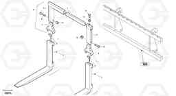 67116 Fork tines L40B S/N 1911500 - S/N 1921500 -, Volvo Construction Equipment