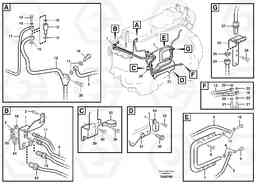 82590 Fuel pipes, fuel pump A30D S/N 12001 - S/N 73000 - BRA, Volvo Construction Equipment