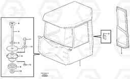 62716 Drivers cab A25E, Volvo Construction Equipment