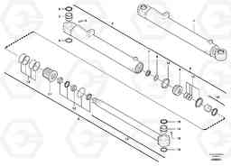 2733 Boom cylinder EC70 TYPE 233, Volvo Construction Equipment