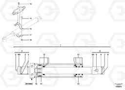 18389 Dozer blade cylinder / stabiliser cylinder EW70VV TYPE 262, Volvo Construction Equipment