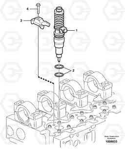 59975 Injector A25E, Volvo Construction Equipment