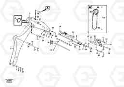 46251 Excavator boom, extendible dipper arm BL60, Volvo Construction Equipment