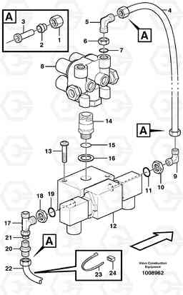 65574 Parking brake A25D S/N 13001 -, Volvo Construction Equipment