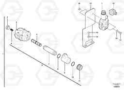 3327 Slewing-offset selector switch EC70VV TYPE 233, Volvo Construction Equipment