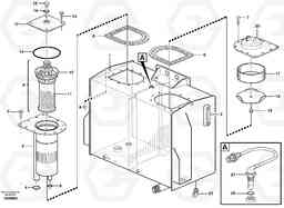 45136 Hydraulic oil tank L60E, Volvo Construction Equipment