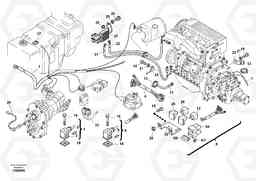 13936 Electric installation L30B TYPE 182, 183, 185 SER NO 3000 -, Volvo Construction Equipment