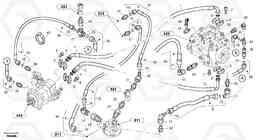 7814 Lines - hydrostatic drive L30B TYPE 182, 183, 185 SER NO 3000 -, Volvo Construction Equipment