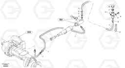 31186 Brake lines L35B S/N186/187/188/1893000 - 6000, Volvo Construction Equipment
