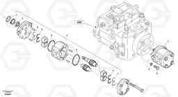 43 Pump - working hydraulic L35B S/N186/187/188/1893000 - 6000, Volvo Construction Equipment