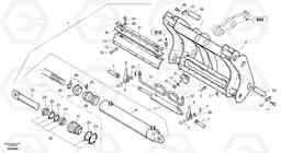 650 Attachment mounting plate - Quick change, hydraulic - TPV L35B S/N186/187/188/1893000 - 6000, Volvo Construction Equipment