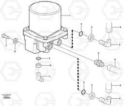 64026 Receiver drier A25E, Volvo Construction Equipment