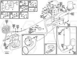 102922 Feed lines A25E, Volvo Construction Equipment