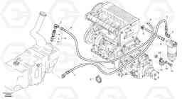 10001 Fuel pipes L30B TYPE 182, 183, 185 SER NO 3000 -, Volvo Construction Equipment