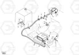 49220 Heating line EW55B, Volvo Construction Equipment