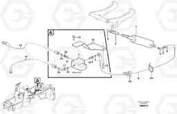 53710 Hydraulic system, lock cylinder BL60, Volvo Construction Equipment
