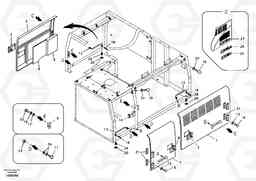 16578 Door, side EC240B, Volvo Construction Equipment