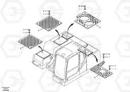 38838 Anti slip EC240B SER NO INT 12641- EU & NA 80001-, Volvo Construction Equipment