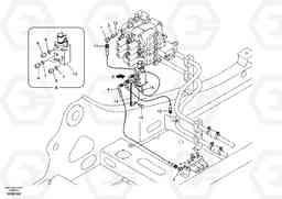 2652 Working hydraulic, quick fit on upper frame EC240B SER NO INT 12641- EU & NA 80001-, Volvo Construction Equipment