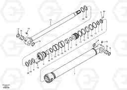 104269 Bucket cylinder, long reach EC240B SER NO INT 12641- EU & NA 80001-, Volvo Construction Equipment