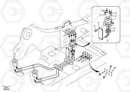 57544 Servo system, changing lever function EC240B, Volvo Construction Equipment