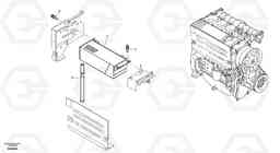 46177 Engine - oil cooler L35B S/N186/187/188/1893000 - 6000, Volvo Construction Equipment