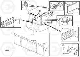 1245 Interior equipment, cab A30D S/N 12001 - S/N 73000 - BRA, Volvo Construction Equipment