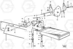 74173 Radiator and control L220E SER NO 2001 - 3999, Volvo Construction Equipment