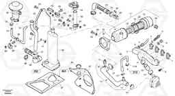 83223 Pre-filter with ejector L35B S/N186/187/188/1893000 - 6000, Volvo Construction Equipment