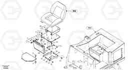 31602 Floor panels and cover plates ZL302C SER NO 2404001 -, Volvo Construction Equipment