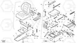 23052 Driver's seat ZL302C SER NO 2404001 -, Volvo Construction Equipment