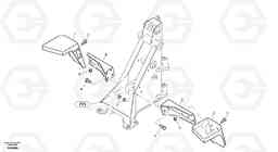 32253 Mudguards - front ZL302C SER NO 2404001 -, Volvo Construction Equipment