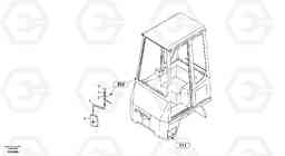 32255 Rear view mirror ZL302C SER NO 2404001 -, Volvo Construction Equipment