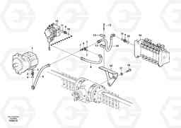 1480 Hydraulic system, feed line BL60, Volvo Construction Equipment
