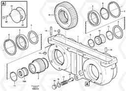 99811 Pump drive power take-off A30D S/N -11999, - 60093 USA S/N-72999 BRAZIL, Volvo Construction Equipment