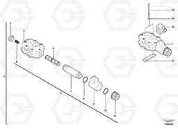 12193 Slewing-offset selector switch EC50 TYPE 247, Volvo Construction Equipment