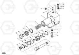 37426 Quick fit cylinder EC135B SER NO 20001-, Volvo Construction Equipment