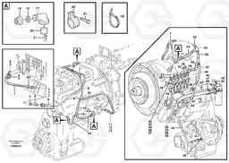 82717 Cable harness for transmission L90E, Volvo Construction Equipment