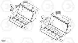 35498 Bucket with teeth ZL302C SER NO 2404001 -, Volvo Construction Equipment