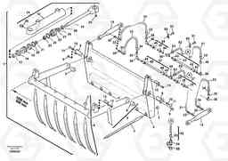 35533 Hay fork - Manure fork with grab ZL302C SER NO 2404001 -, Volvo Construction Equipment