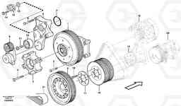 85742 Belt transmission EC360B, Volvo Construction Equipment