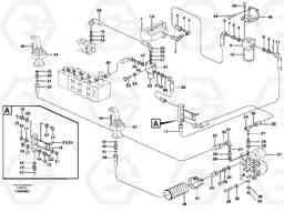 11098 Servo-system: Feed lines EW140B, Volvo Construction Equipment