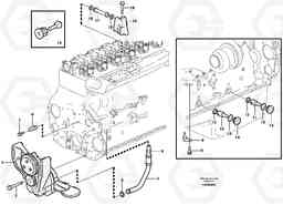 39447 Lubricating oil system EC330B, Volvo Construction Equipment