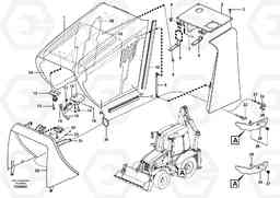 3893 Engine hood BL71, Volvo Construction Equipment