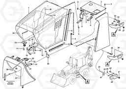 48895 Engine hood BL60, Volvo Construction Equipment